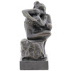 FRENCH CAST BRONZE SCULPTURE AFTER AUGUSTE RODIN PIC-4