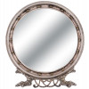 ANTIQUE VICTORIAN TABLE MIRROR SILVER PLATE FRAME PIC-1