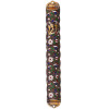 RUSSIAN JUDAICA SILVER CLOISONNE ENAMEL MEZUZAH PIC-1