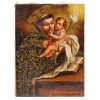 SPANISH COLONIAL PAINTING OF ST. ANTHONY OF PADUA PIC-0