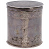 ANTIQUE MIDDLE EASTERN ENGRAVED SILVER CANISTER PIC-1