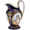 18TH C FRENCH SEVRES PORCELAIN PORTRAIT PITCHER PIC-1