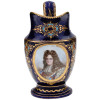 18TH C FRENCH SEVRES PORCELAIN PORTRAIT PITCHER PIC-2