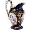 18TH C FRENCH SEVRES PORCELAIN PORTRAIT PITCHER PIC-3