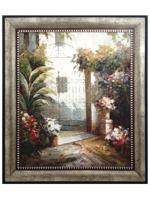 AMERICAN PAINTING GARDEN GATE AFTER ANTHONY THIEME