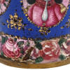 PERSIAN QAJAR PAINTED ENAMEL ON COPPER QALYAN CUP PIC-6