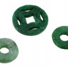 GROUP OF ASIAN HAND CARVED JADE AMULETS PENDANTS PIC-3