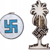 WWII NAZI GERMAN DECORATIONS AND CUFFLINKS PIC-2