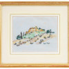 FRENCH LANDSCAPE PASTEL PAINTING BY PAUL MAZE PIC-0