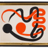 1973 FRENCH LITHOGRAPH BY ALEXANDER CALDER PIC-0
