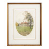 MOUNT VERNON COLOR ETCHING BY JOSEF EIDENBERGER PIC-0