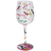 LOLITA HAND PAINTED WINE GLASS COLLECTION PIC-3