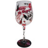 LOLITA HAND PAINTED WINE GLASS COLLECTION PIC-5