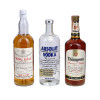 COLLECTION OF VINTAGE LIQUEUR BOTTLES PIC-1