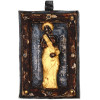 MEDIEVAL CHRISTIAN ICON PENDANT WITH GOLD LEAF PIC-1