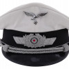 GERMAN WWII LUFTWAFFE OFFICERS VISOR HAT PIC-1