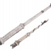 RUSSIAN JUDAICA SILVER TORAH POINTER FATHER AND SON SET PIC-2