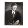 PHOTO OF US PRESIDENT DONALD TRUMP WITH AUTOGRAPH PIC-0
