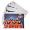 LOT 15 NASA PHOTOS AUTOGRAPHED BY SHUTTLES CREWS PIC-0