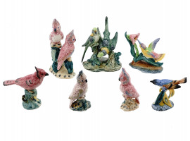 VINTAGE AMERICAN STANGL POTTERY BIRD FIGURINES