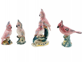 VINTAGE AMERICAN STANGL POTTERY BIRD FIGURINES