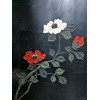CHINESE EXPORT ROOM DIVIDER LACQUERED HAND PAINTED WOOD PIC-4