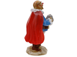 1950S BOHEMIA GLASS JAROSLAV BRYCHTA CLOWN FIGURE