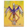 ABSTRACT CUBIST TOTEM OIL PAINTING BY WIFREDO LAM PIC-0