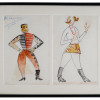 RUSSIAN BALLET DESIGN PAINTING BY MIKHAIL LARIONOV PIC-0