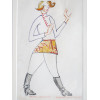 RUSSIAN BALLET DESIGN PAINTING BY MIKHAIL LARIONOV PIC-4