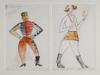 RUSSIAN BALLET DESIGN PAINTING BY MIKHAIL LARIONOV PIC-1