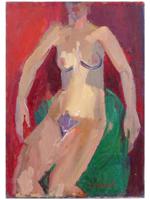 RUSSIAN NUDE FEMALE PAINTING BY SERGEI OSIPOV