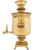 ANTIQUE RUSSIAN BRASS SAMOVAR BY BATASHEV TULA PIC-3