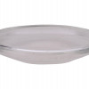 VINTAGE TRANSPARENT GLASS SERVING PLATE PIC-0