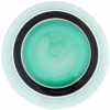 VINTAGE TURQUOISE CHARGER PLATE BY GILMOR GLASS PIC-3