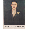 FRENCH PORTRAIT OF MARCEL PROUST EXHIBITION POSTER PIC-1