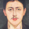 FRENCH PORTRAIT OF MARCEL PROUST EXHIBITION POSTER PIC-2