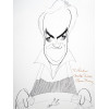 PIERRE FRANEY CARICATURE BY AL HIRSCHFELD SIGNED PIC-1
