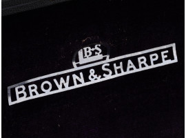 BROWN AND SHARPE 530 KNIFE STRAIGHT EDGE SET IOB