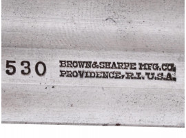 BROWN AND SHARPE 530 KNIFE STRAIGHT EDGE SET IOB