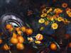 AUSTRIAN ORANGES OIL PAINTING BY CAMILLA GOBL WAHL PIC-1