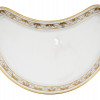 KPM BERLIN CRESCENT SHAPED PORCELAIN SALAD PLATE PIC-2