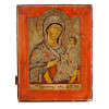 ANTIQUE RUSSIAN ICON MOTHER OF GOD OF TIKHVIN PIC-0