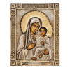TWO RUSSIAN ORTHODOX ICONS IN GILT OKLADS PIC-2