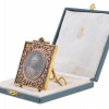 RUSSIAN GILT SILVER ENAMEL DIAMONDS PICTURE FRAME PIC-1