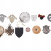 WWI AND WWII NAZI GERMAN BADGES AND MEDALS PIC-1