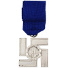 WWII NAZI GERMAN SS 12 YEAR SERVICE MEDAL PIC-0