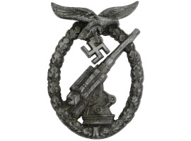 WWII NAZI GERMAN ANTI AIRCRAFT FLAK BATTLE BADGE