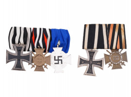 WWI AND WWII NAZI GERMAN EMPIRE MILITARY MEDALS