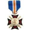 WORLD WAR II DUTCH MUSSERT CROSS MEDAL PIC-0